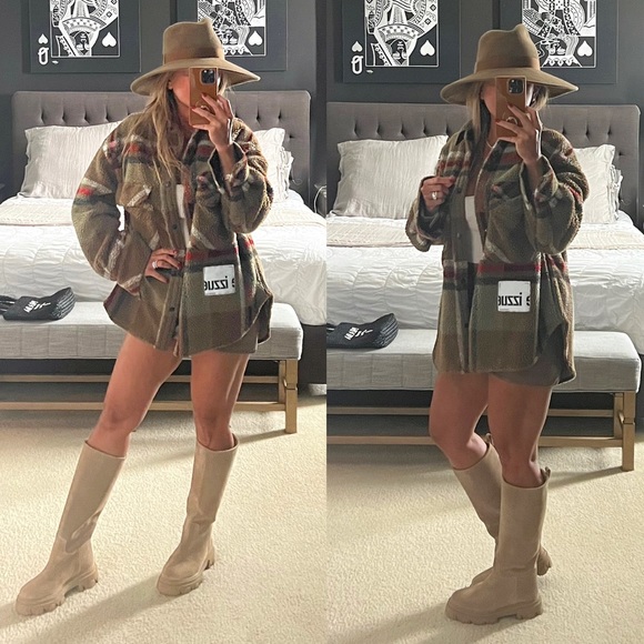 GIABORGHINI PERNI MID CALF BOOTS SUEDE - Picture 2 of 16